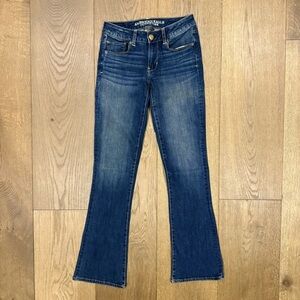 American Eagle Outfitters Women's Medium Blue Boot Cut Jeans